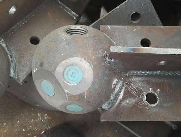 江北螺栓球球塞，网架配件